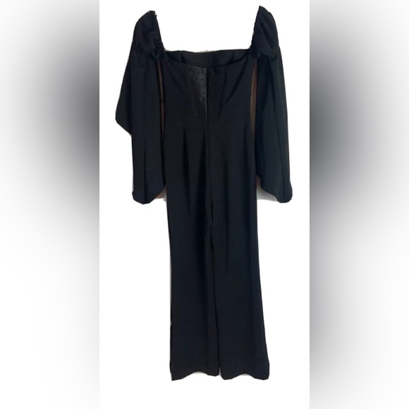 WHBM Off the shoulder batwing jumpsuit - Picture 3 of 6